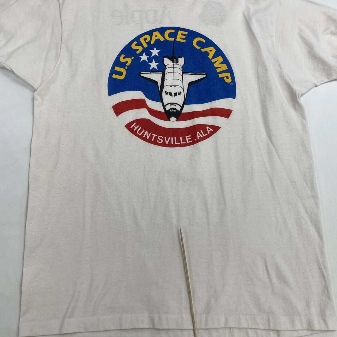 Vintage U.S. Space Camp Ringer T-Shirt Size XL 90s
