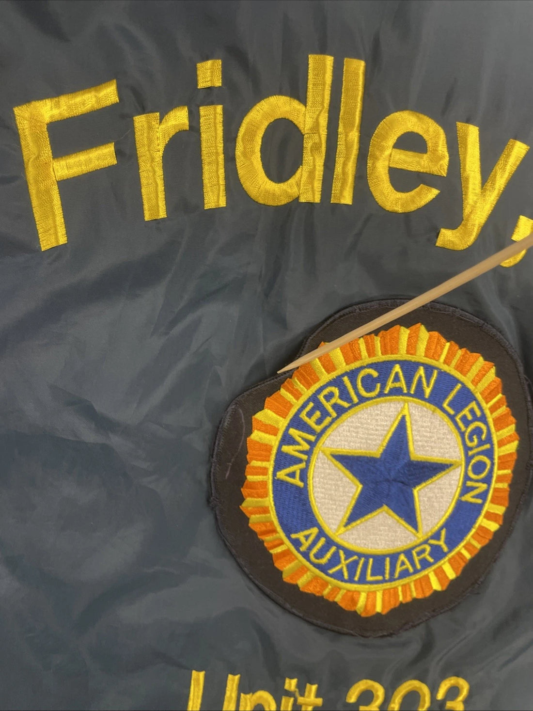 Vintage America Legion Auxiliary Jacket Size Large Patch