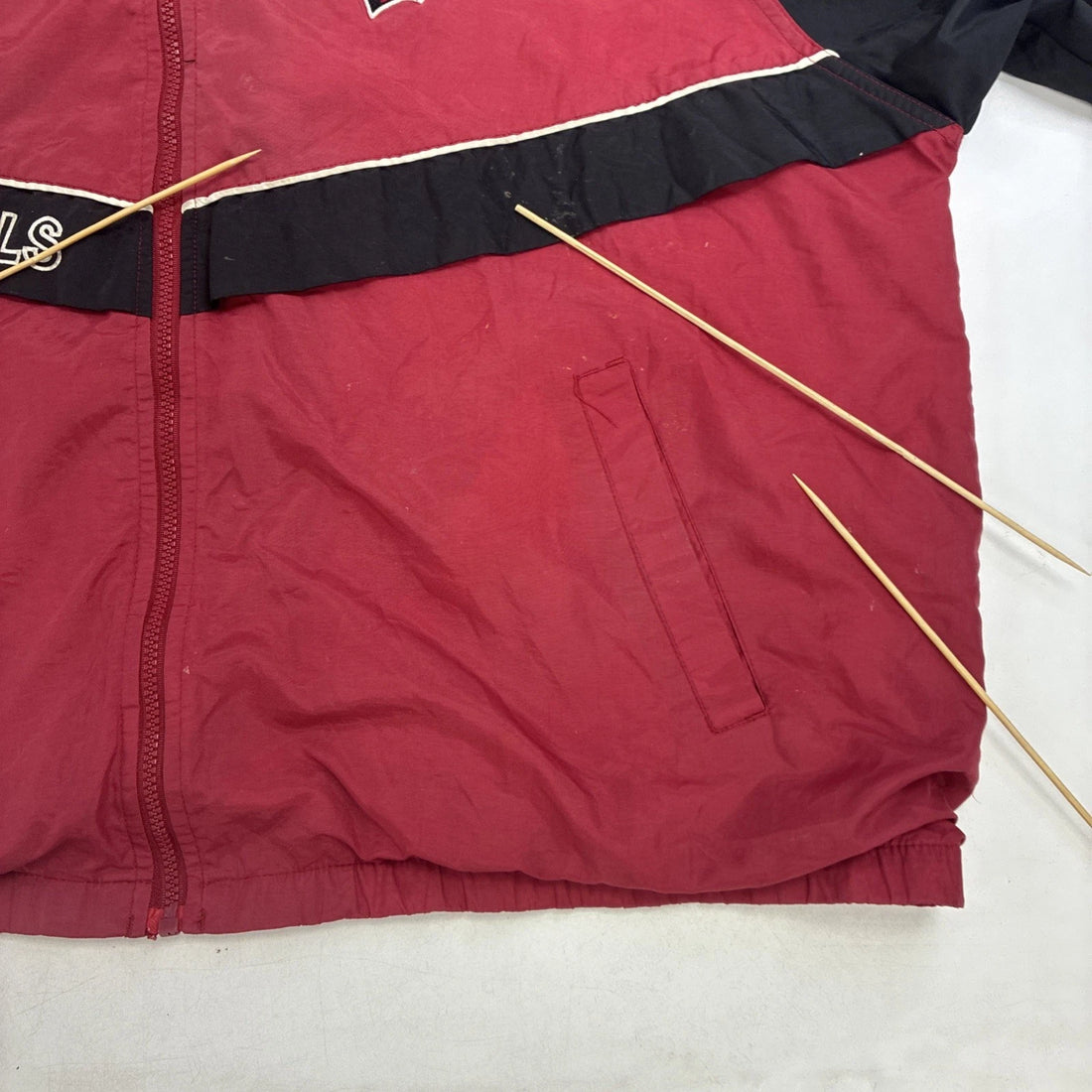 Vintage Arizona Cardinals Logo Athletic Windbreaker Light Jacket Size 2XL NFL