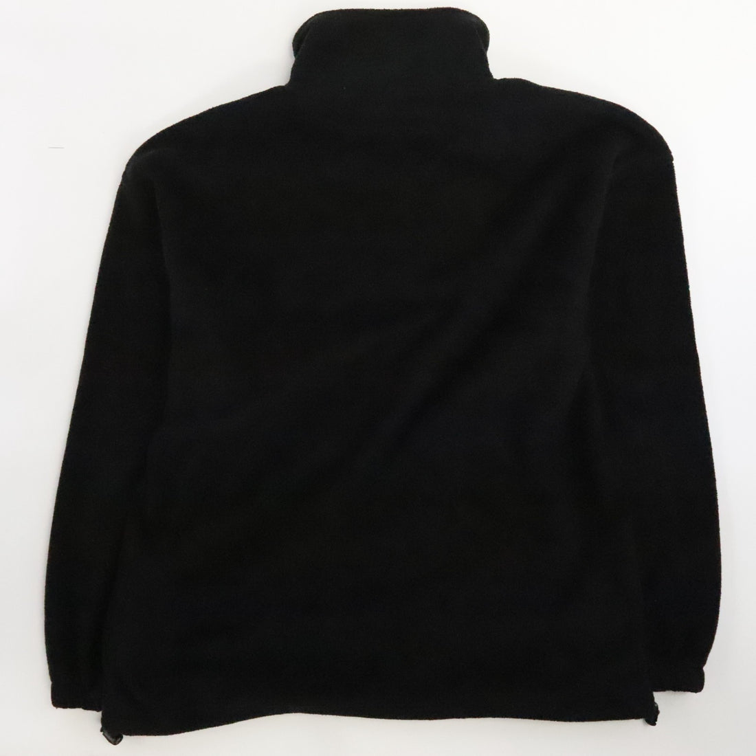 Harley Davidson Motorcycles 1/4 Zip Pullover Fleece Jacket Size Large Black
