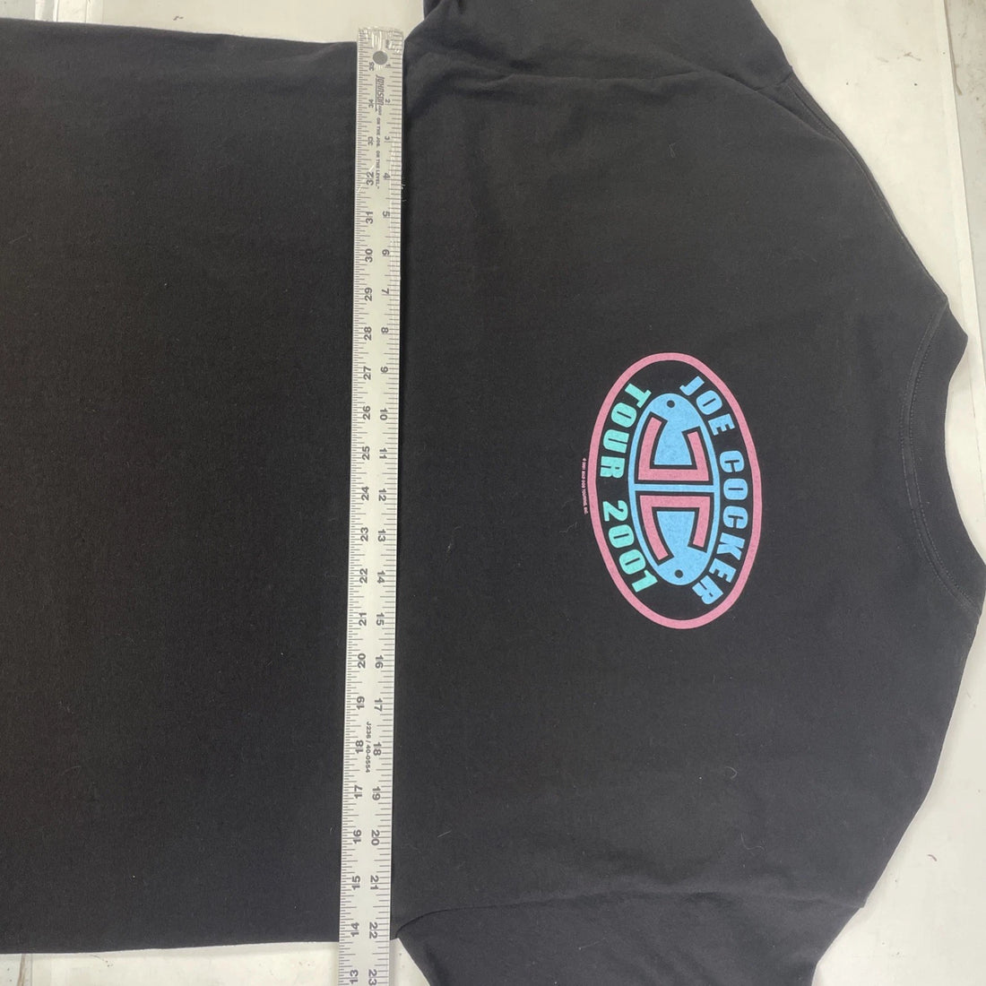 Vintage Joe Cocker Tour T-Shirt Size XL 2001