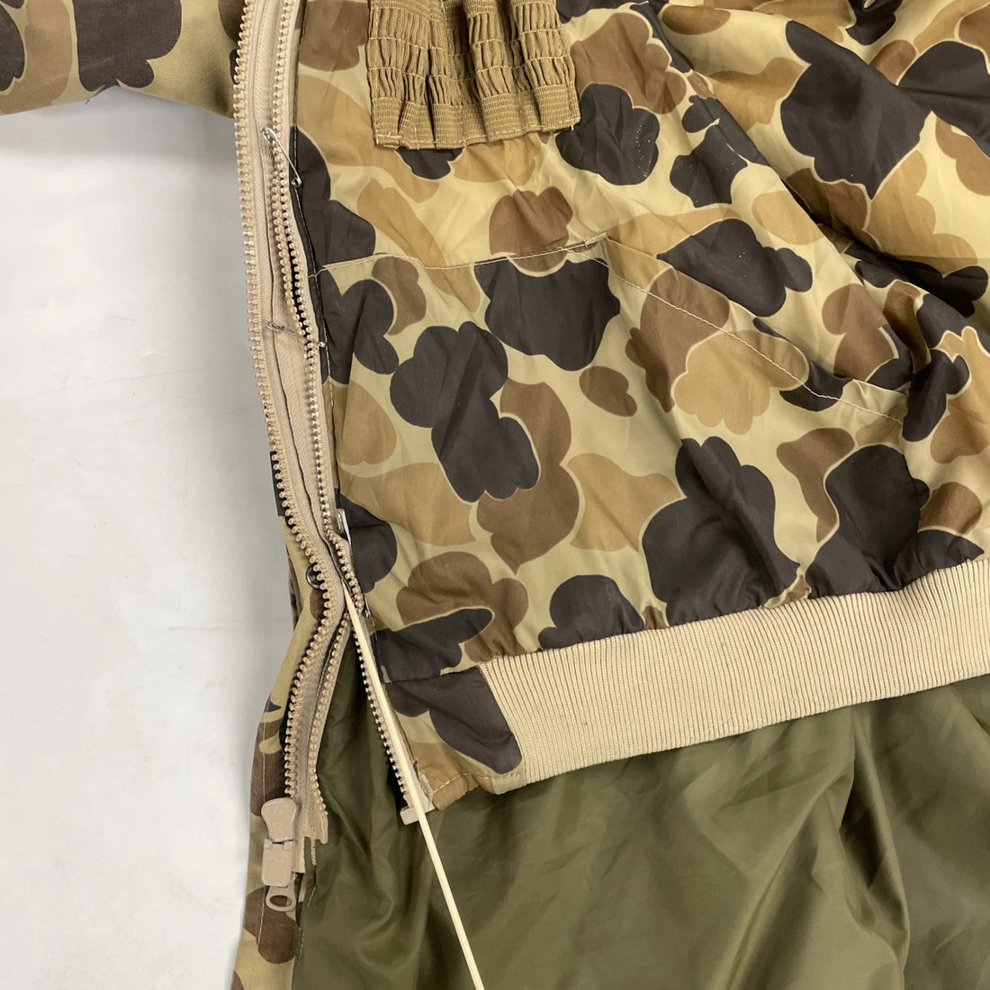 Vintage Columbia Duck Camo Parka Coat Jacket Size Large