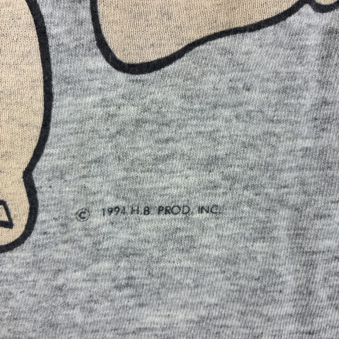 Vintage Fred Flinstone Paramount Parks T-Shirt Size XL Double Sided 1994 90s