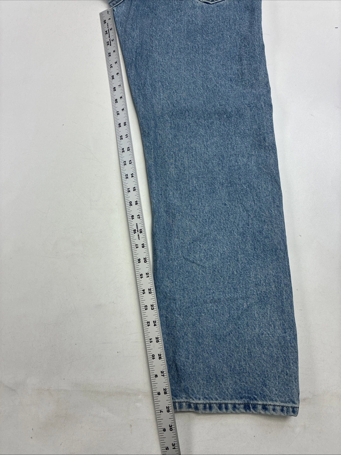 Carhartt Work Denim Jeans Pants Size 34 X 30 Blue