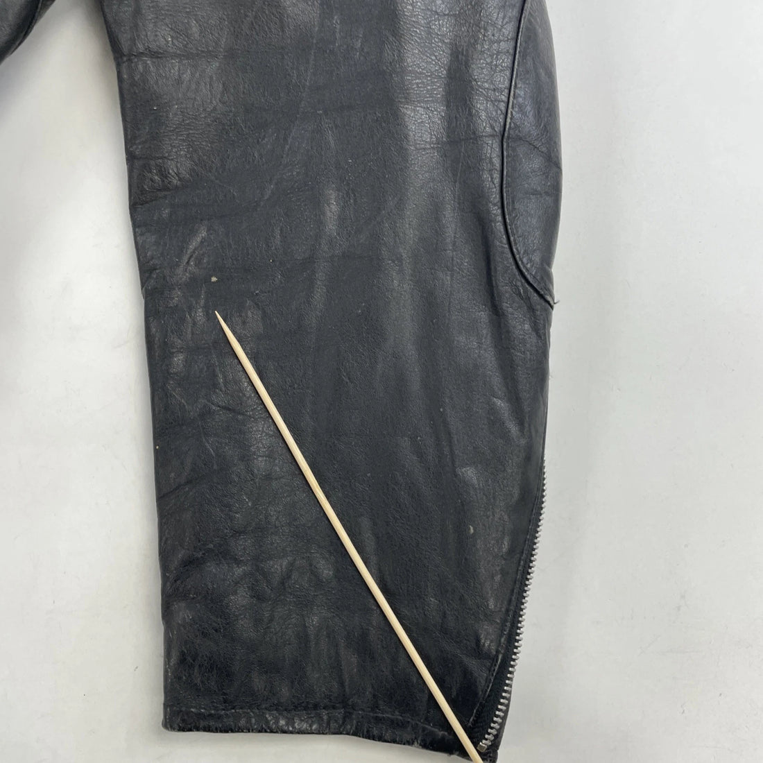 Intersect Live The Adventure Leather Classic Motorcycle Jacket Size 40 Black