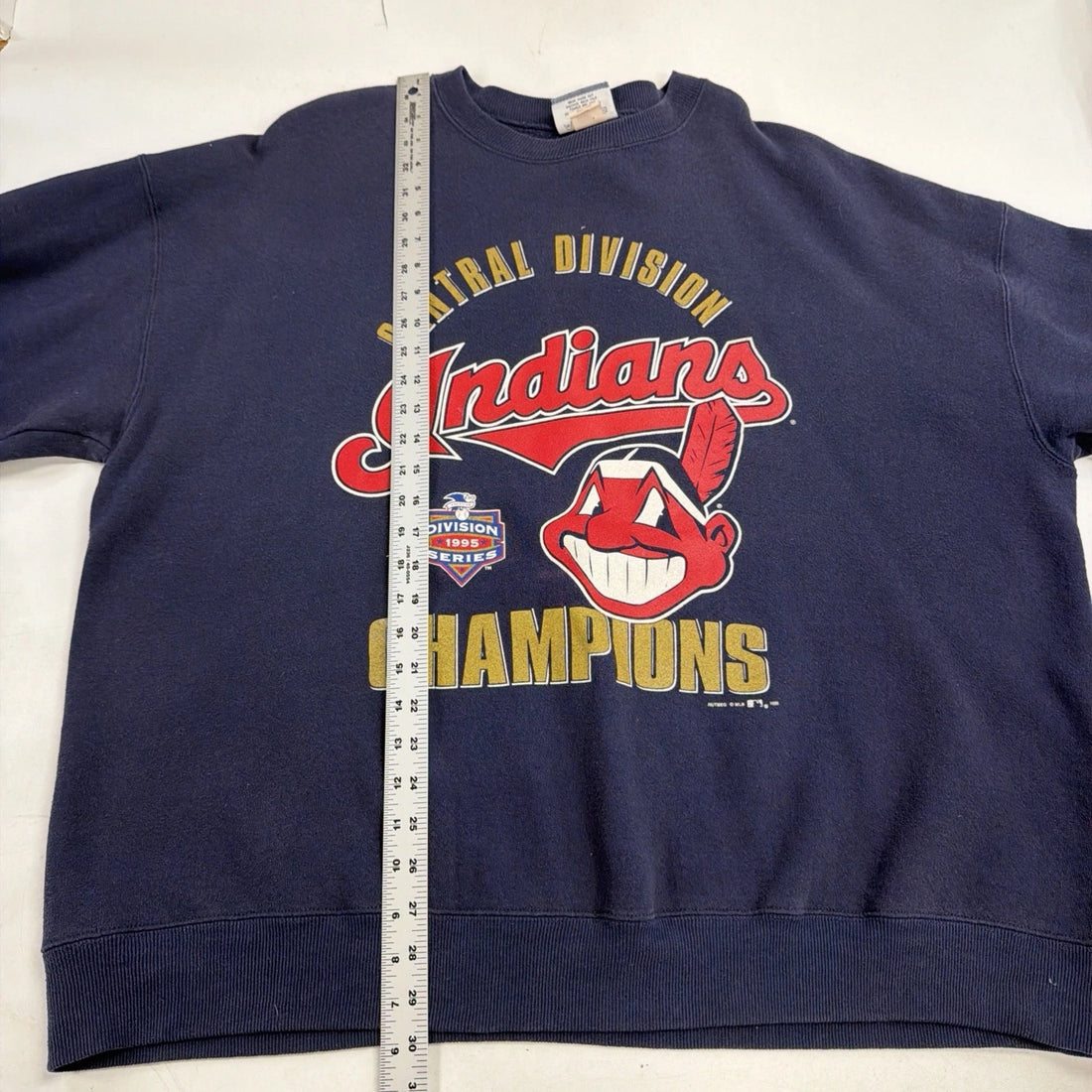 Vintage Cleveland Indians Crewneck Sweatshirt Size 2XL 90s MLB