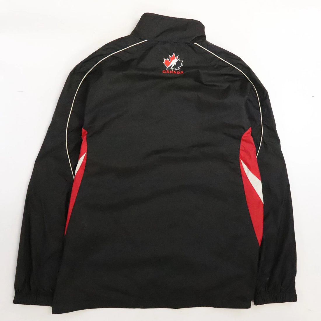 Team Canada Hockey Windbreaker Light Jacket Size Large IIHF