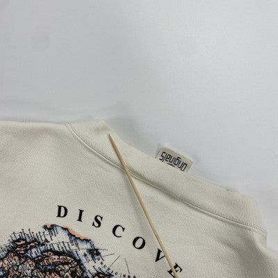 Vintage Mickey Mouse Discover It's A Small World Disney Sweatshirt Large 90s
