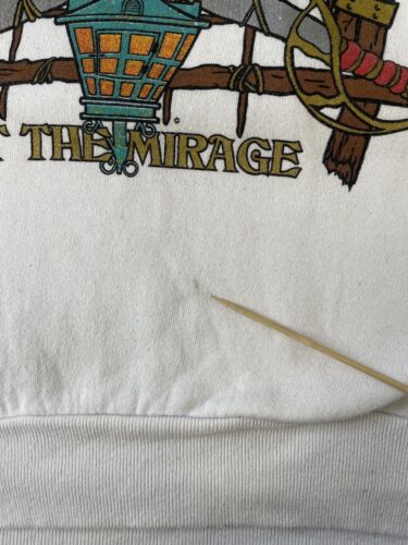 Vintage Treasure Island At The Mirage Crewneck Sweatshirt Size Large