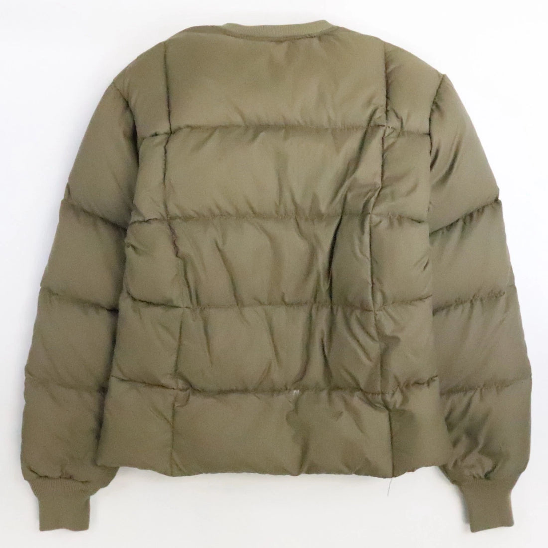 Vintage Eddie Bauer Quilted Puffer Jacket Size Small Brown