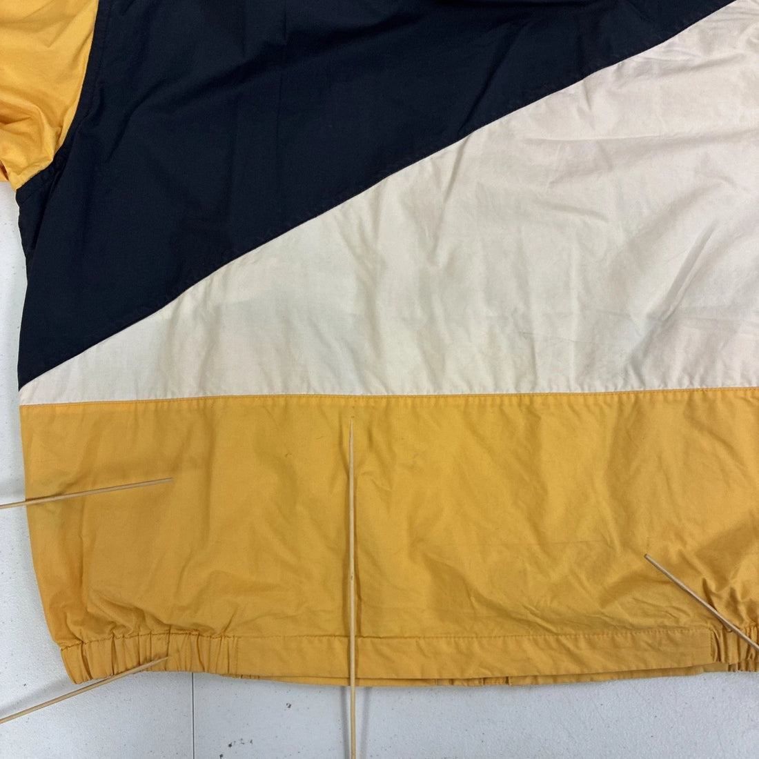 Vintage Nautica Young America Cup Defense Team Bomber Jacket Striped Sailing XL