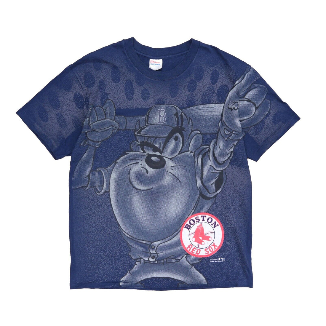 MLB Boston Red Sox Youth Pink Spiral Tie-Dye T-Shirt Tee Liquid Blue