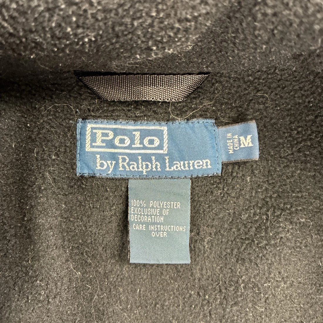 Vintage Polo Ralph Lauren Fleece Jacket Size Medium