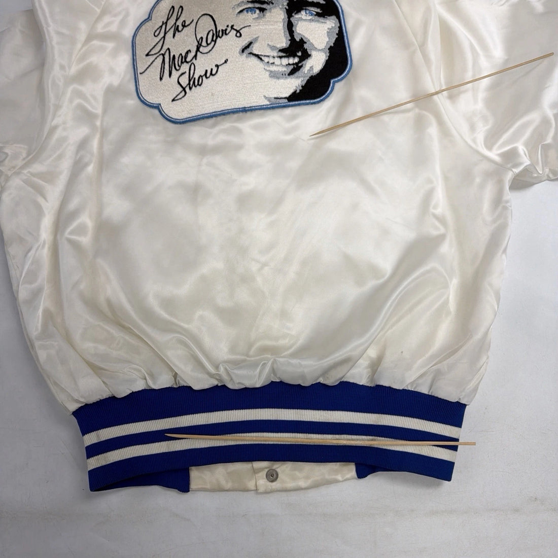 Vintage The Mac Davis Show Satin Jacket Size Medium