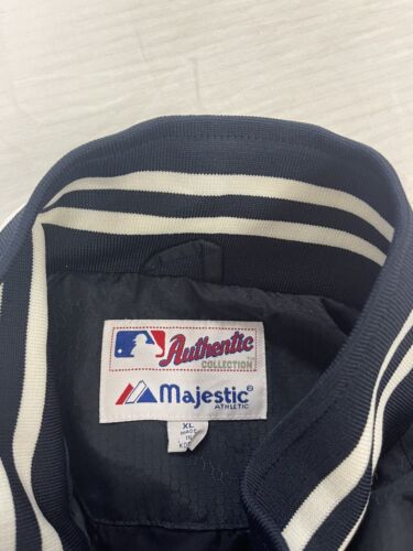 New York Yankees Majestic Dug Out Bomber Jacket Size XL MLB