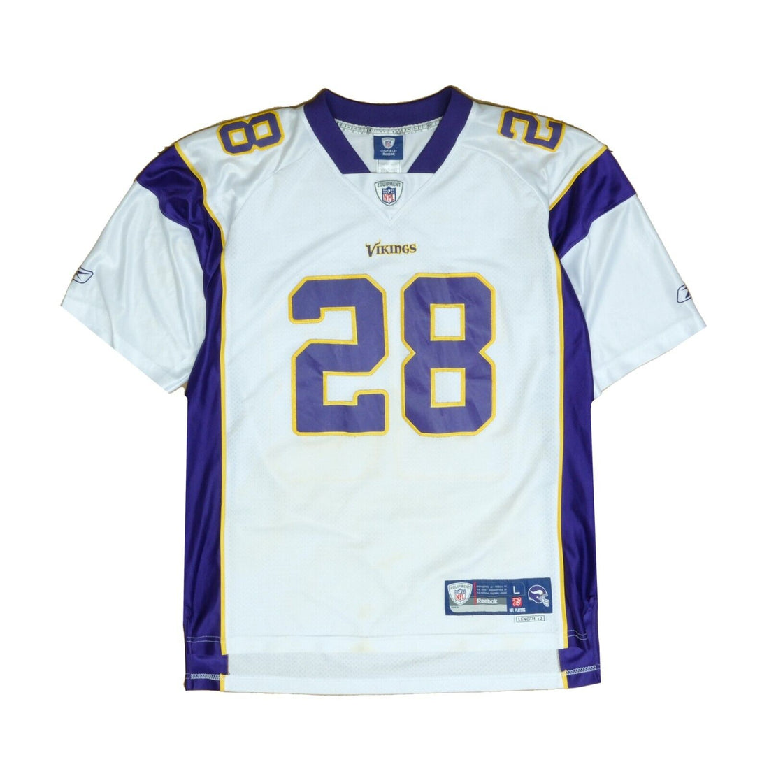 NFL, Shirts & Tops, Nfl Team Apparel Minnesota Vikings Youth Jersey  Adrian Peterson 28 Purple Sz M