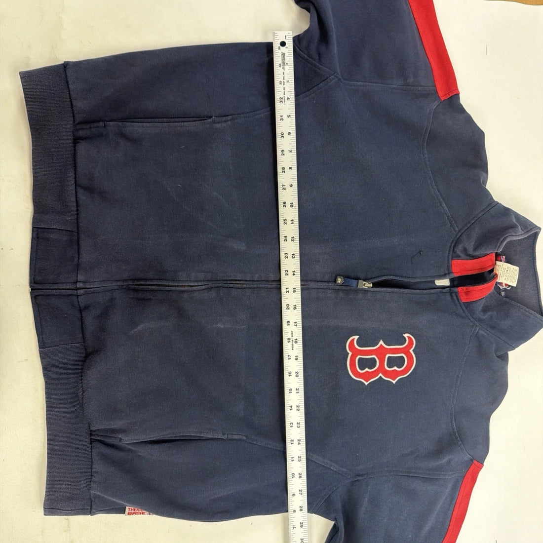 Boston Red Sox Majestic Sweatshirt Track Jacket Size 2XL MLB