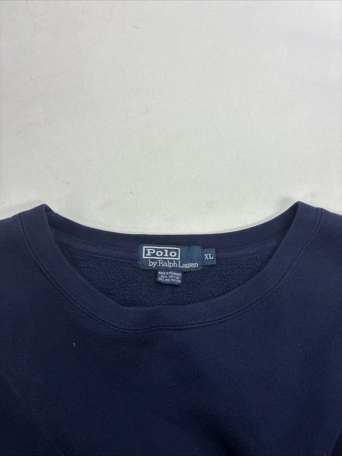 Vintage Polo Ralph Lauren Crewneck Sweatshirt Size XL Blue