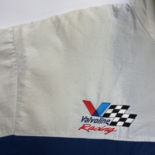 Vintage Mark Martin Valvoline Racing Bomber Jacket Size Medium