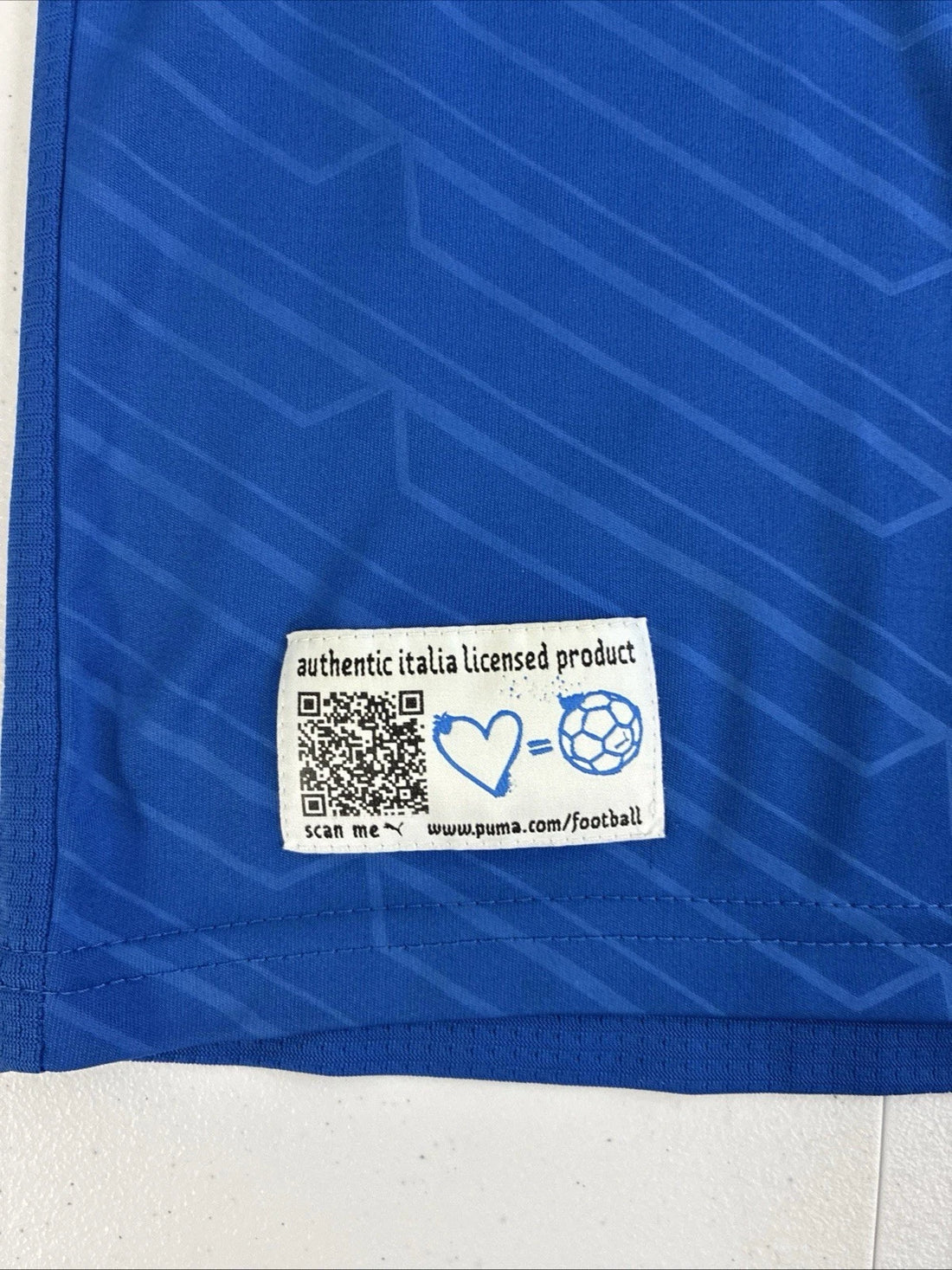 Italy Puma Soccer Football Kit Jersey Size Medium FIGC