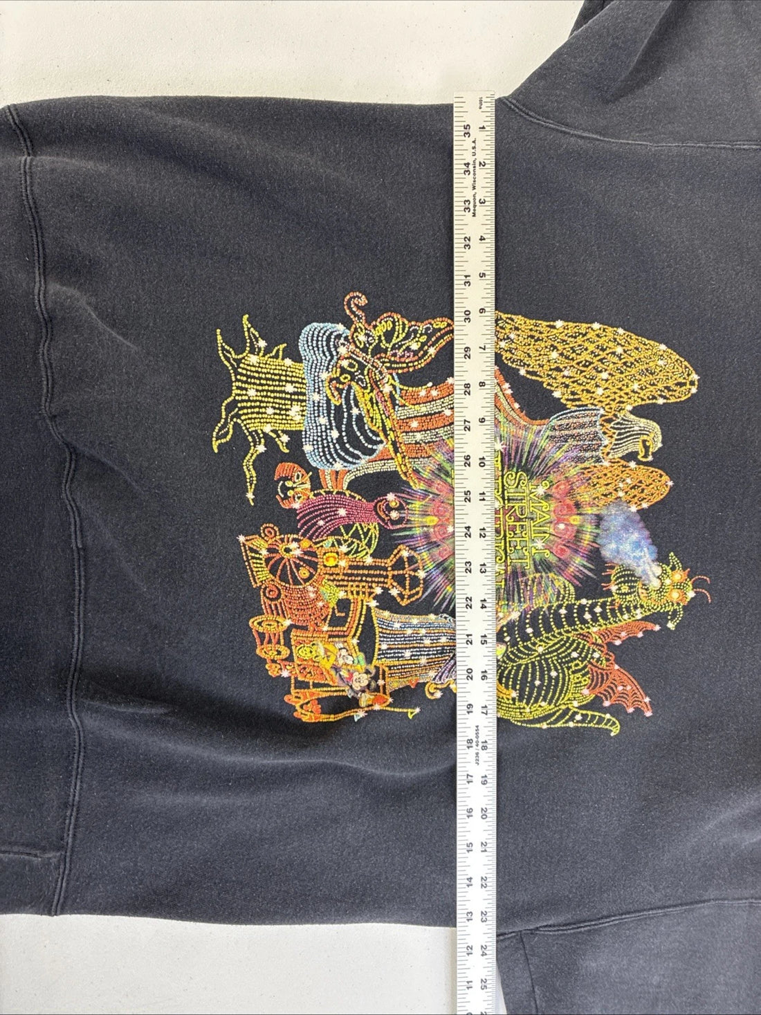 Vintage Mickey Mouse Main Street Electrical Parade Disney Sweatshirt Size XL 90s