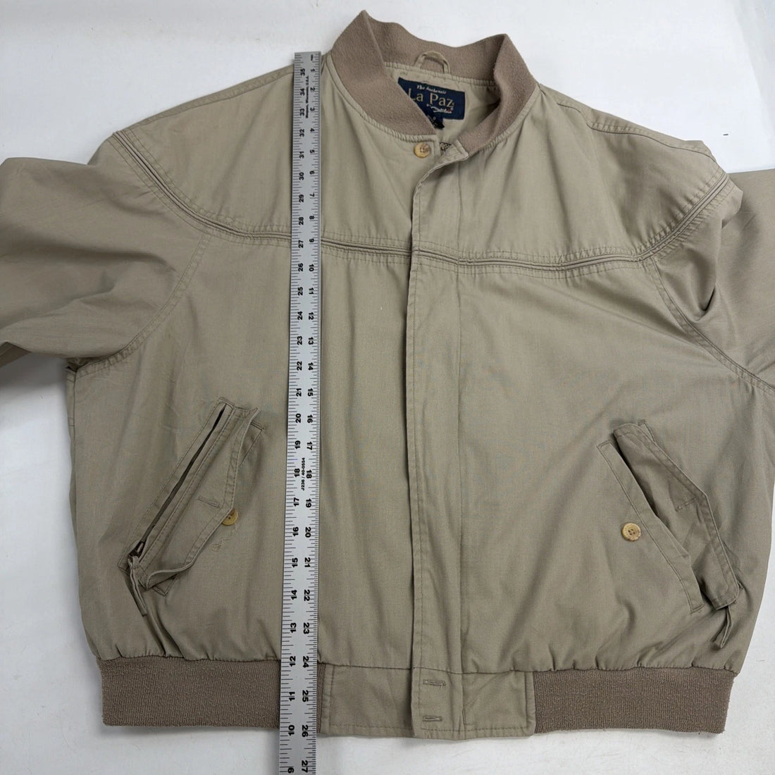 Vintage La Paz Catalina Light Bomber Jacket Size Large