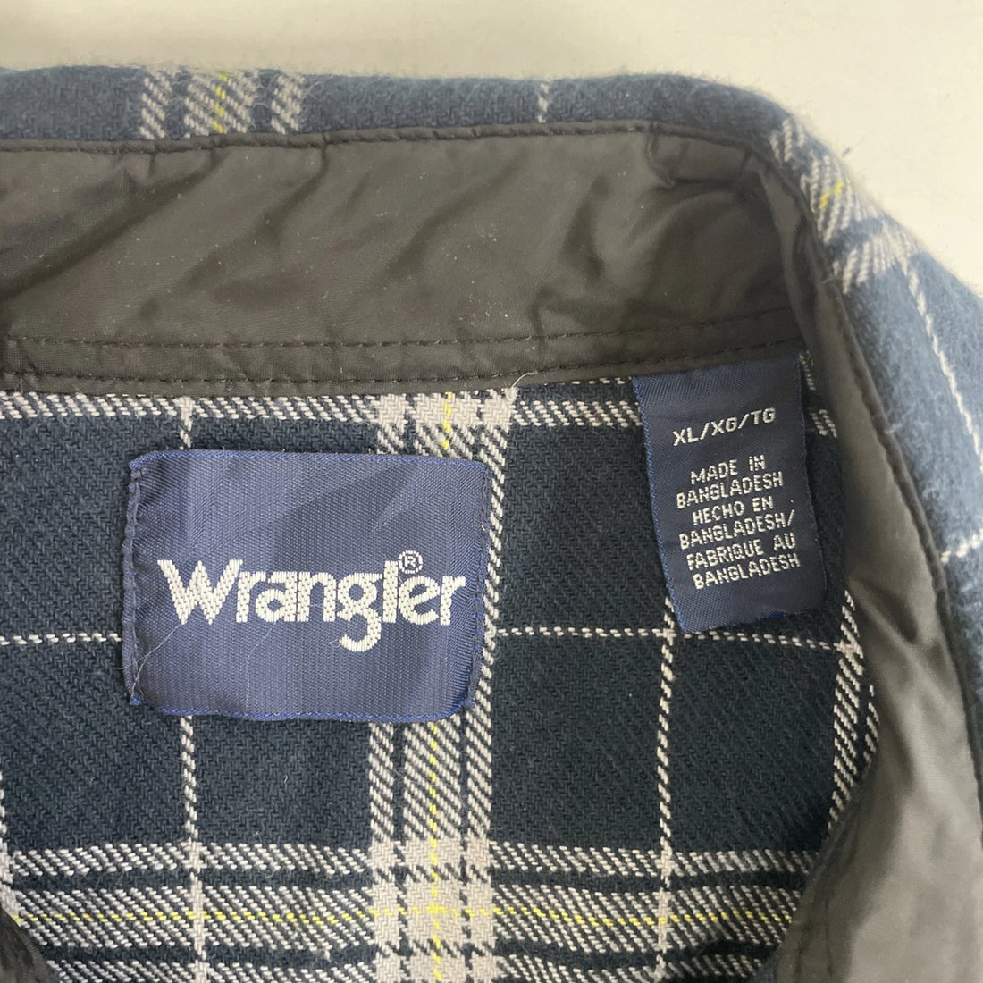 Wrangler Western Pearl Snap Shirt Size XL Plaid