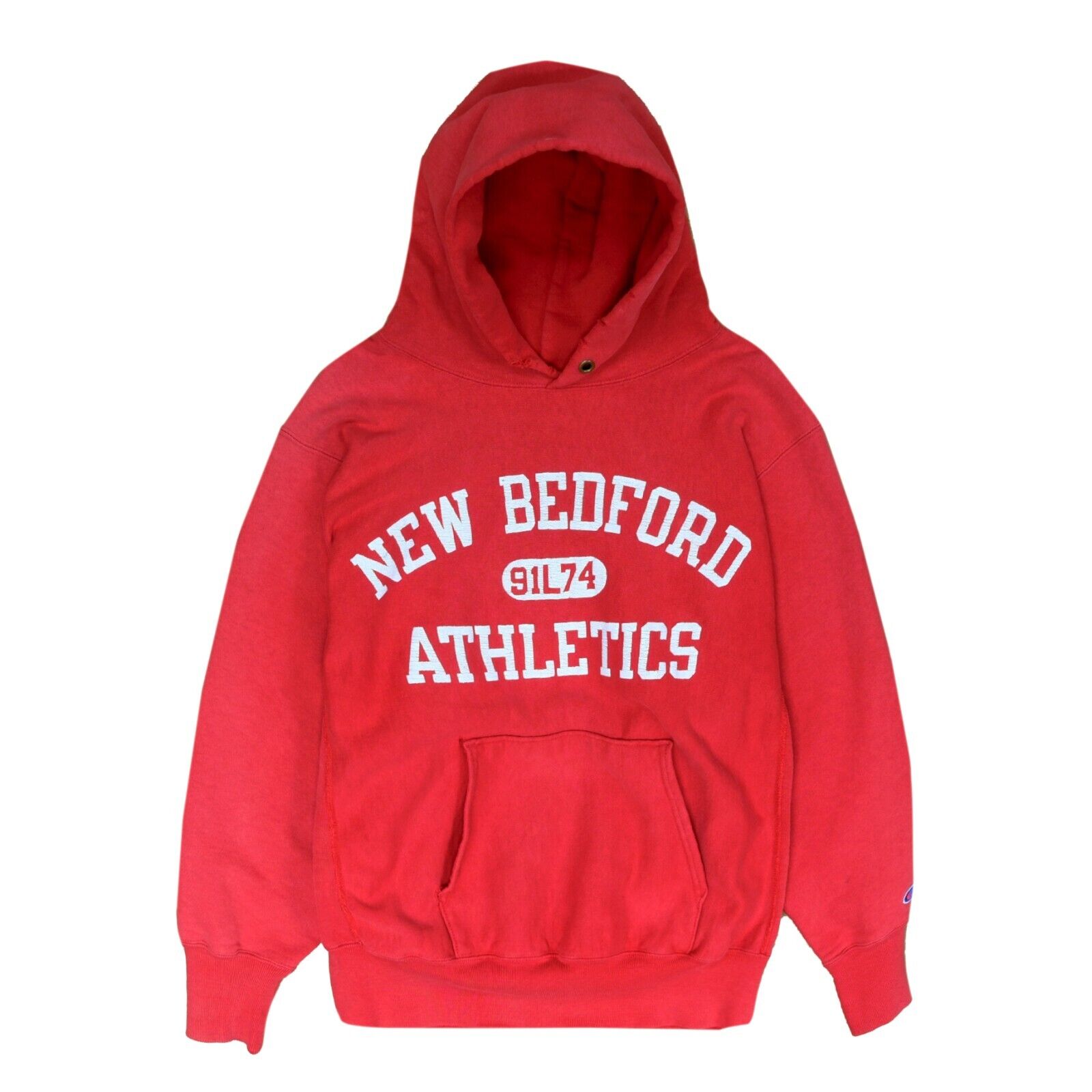 Vintage New Bedford Champion Reverse Weave Sweatshirt Hoodie Size