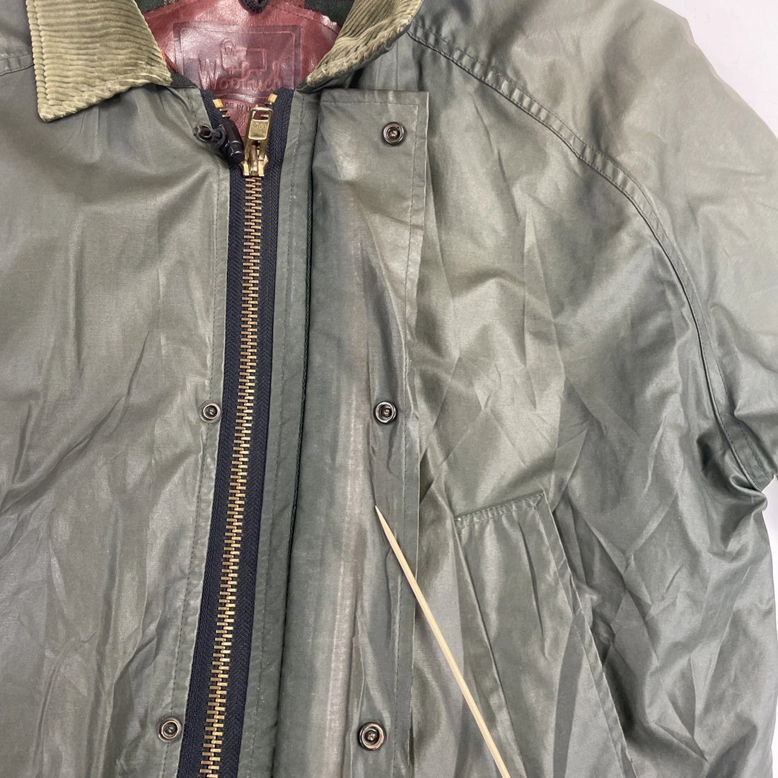 Vintage Woolrich Coat Jacket Size Small Green