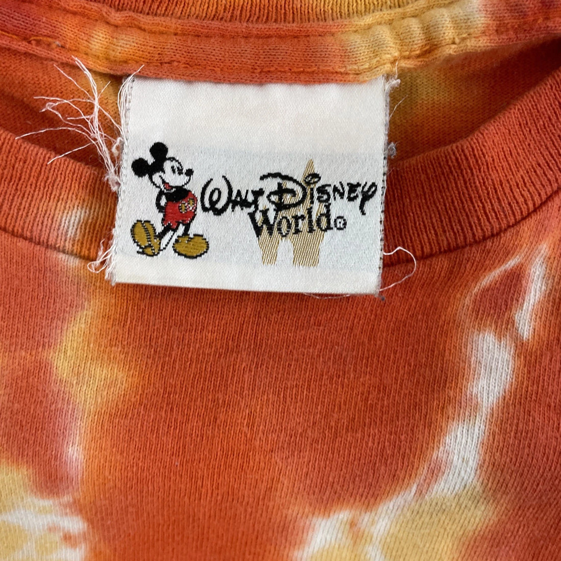 Vintage Dinosaur Disney Tie Dye T-Shirt Size Small