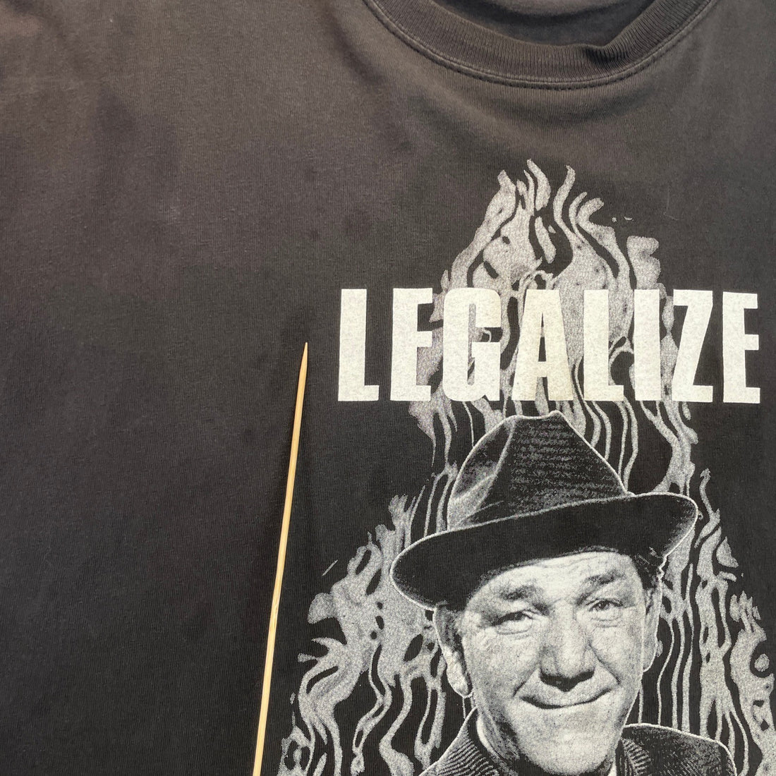 Vintage Legalize Shemp Three Stooges T-Shirt XL Comedy 1999 90s