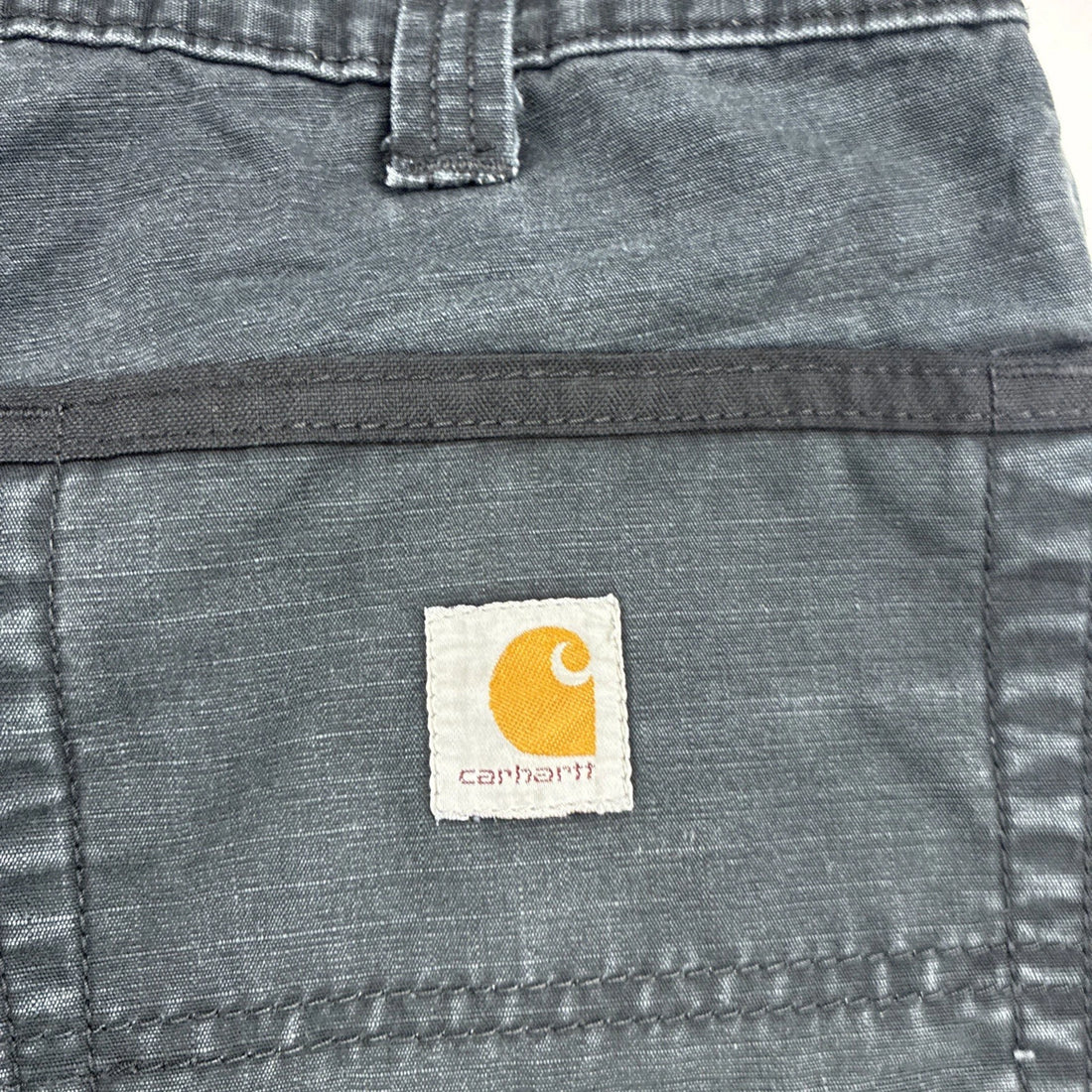 Carhartt Rip Stop Cargo Pants Size 34 X 32 Black Relaxed Fit