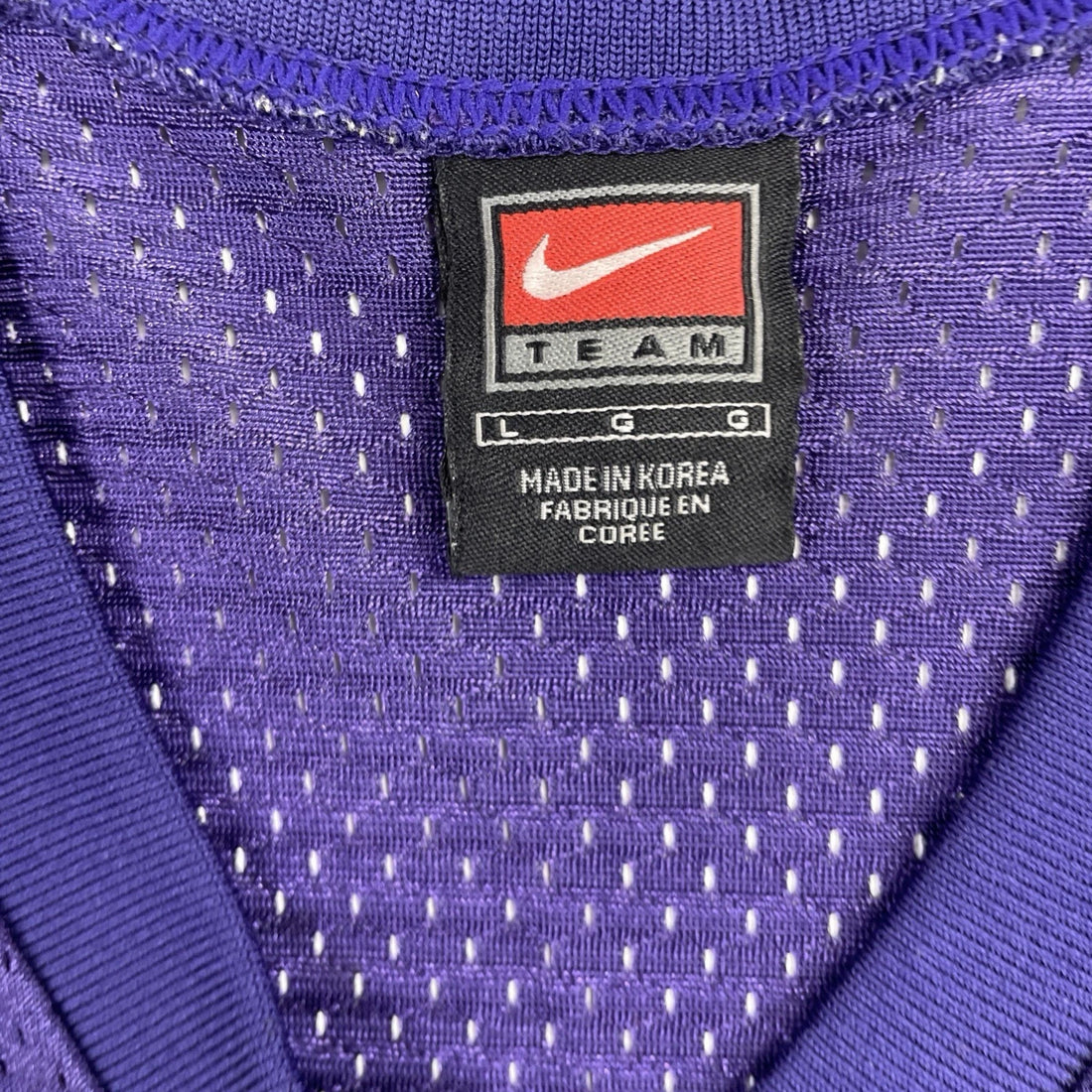 Vintage Washington Huskies Nike Football Jersey Size Large NCAA