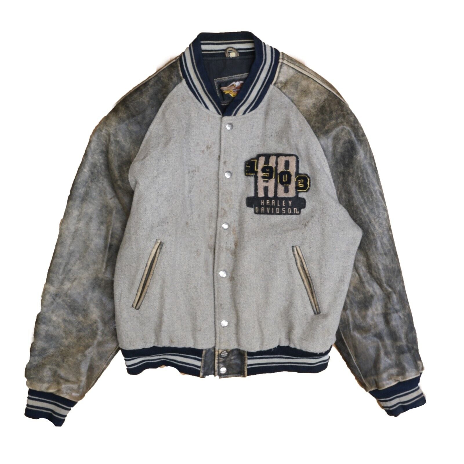 Harleys on sale letterman jackets