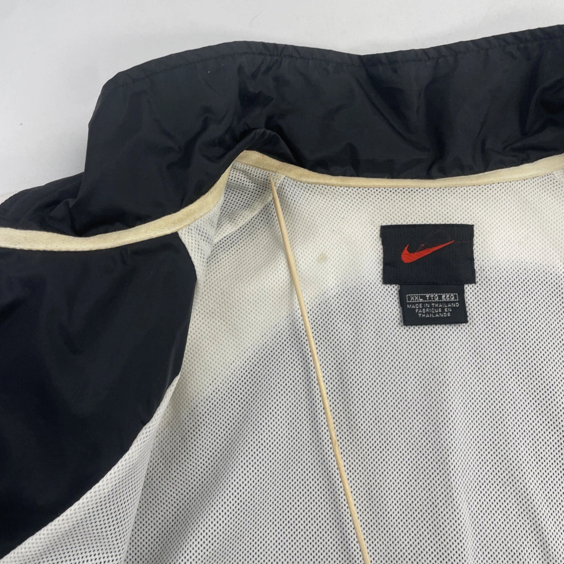 Vintage Nike Windbreaker Light Jacket Size 2XL Black