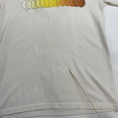Vintage Steve Fisher Michigan Wolverines Basketball Camp T-Shirt Large 1990 NCAA