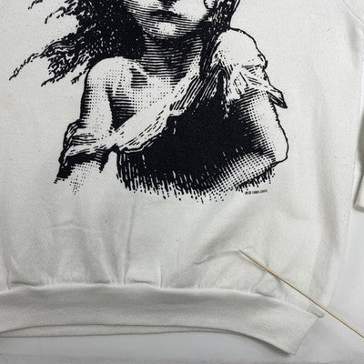 Vintage Les Miserables Broadway Crewneck Sweatshirt Size Large 90s