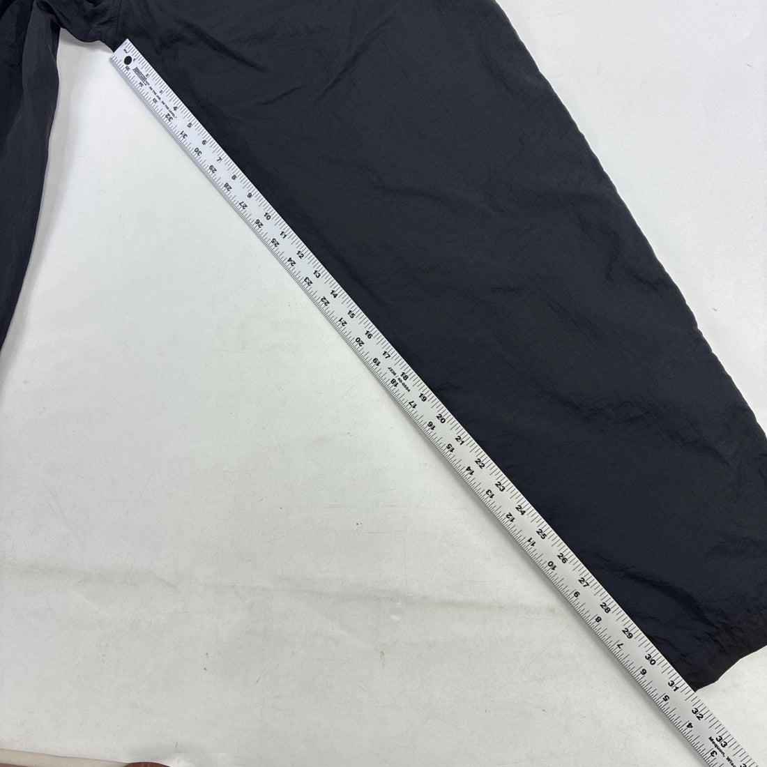 Vintage Nike Nylon Track Pants Size Medium Black
