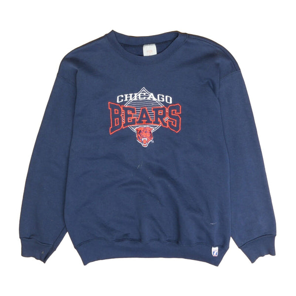 Chicago Bears Da Bears Vintage NFL Crewneck Sweatshirt/Navy / S