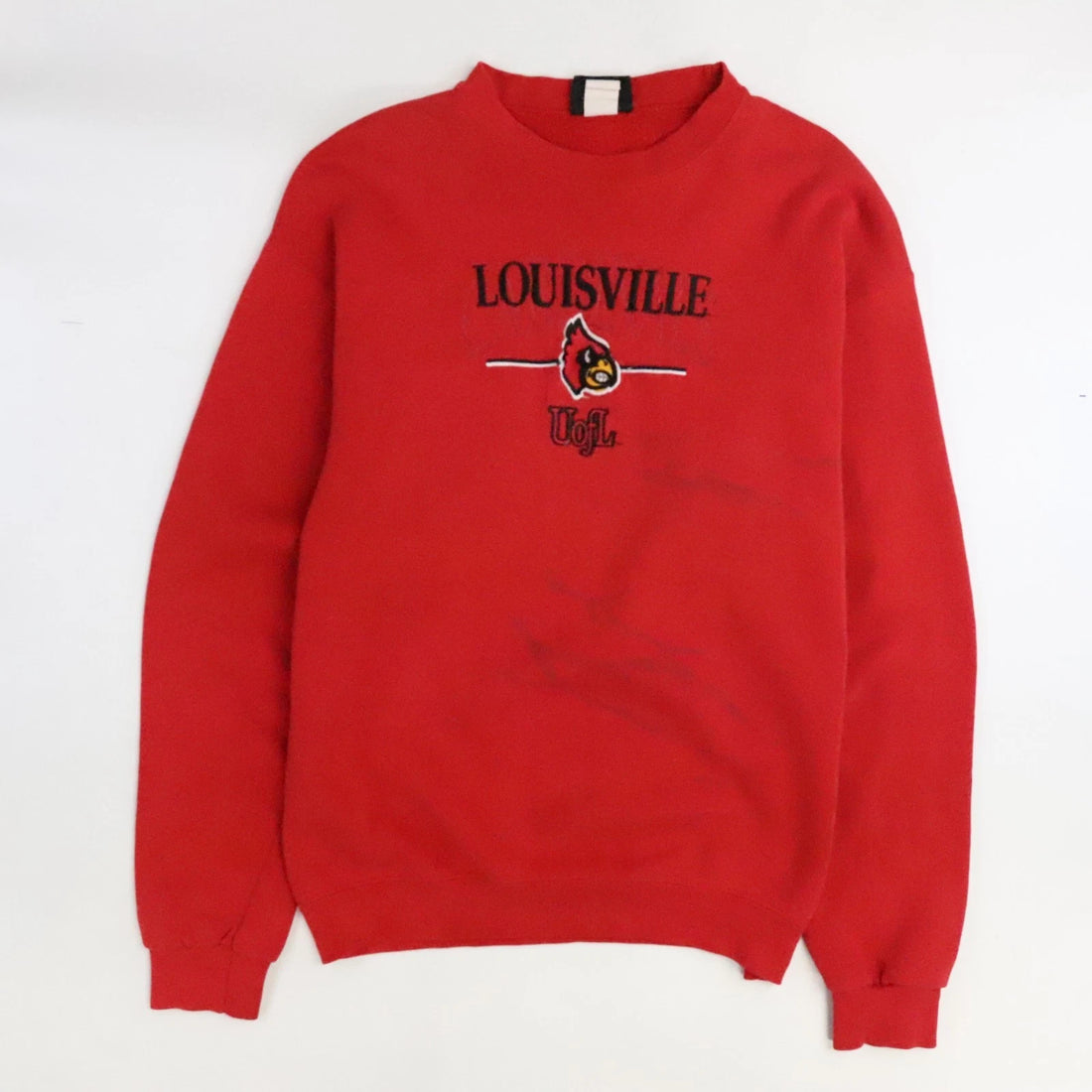 Vintage Louisville Cardinals Sweatshirt Size XL 90s NCAA