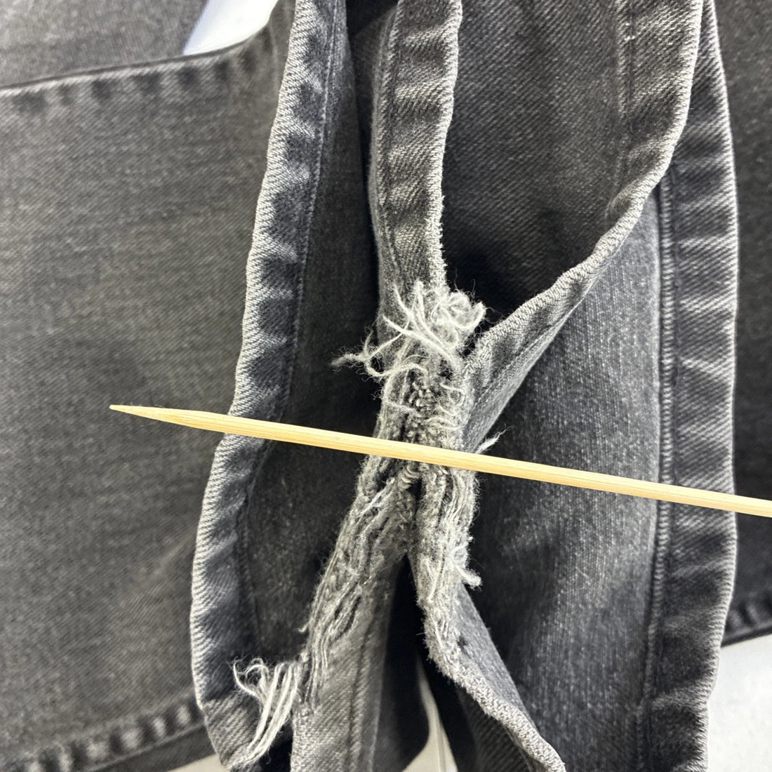 Vintage Levi's 516 Denim Jeans Pants Size 36 X 30 50516 0260 Black