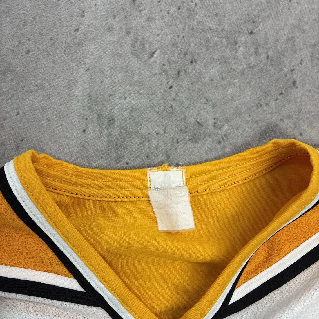 Vintage Pittsburgh Penguins Mario Lemieux Athletic Knit Jersey Size 2XL 90s NHL