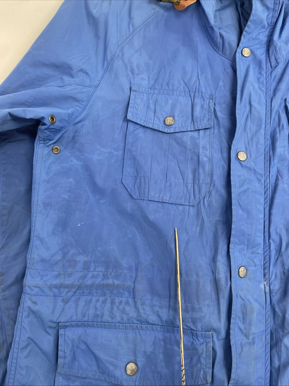 Vintage Eddie Bauer Field Light Jacket Size Large Blue