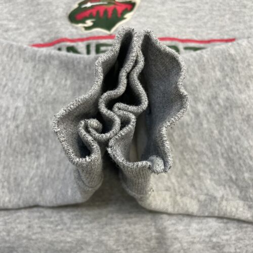 Vintage Minnesota Wild Sweatshirt Crewneck Size Medium NHL