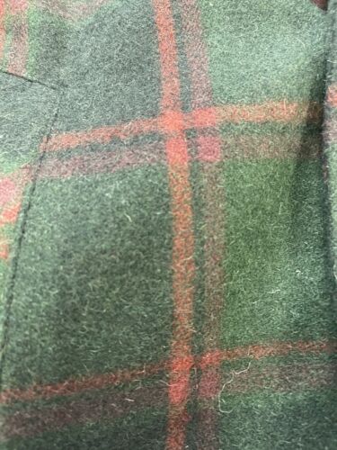 Vintage Swanndri Kahu Wool Coat Jacket Size 40 Plaid