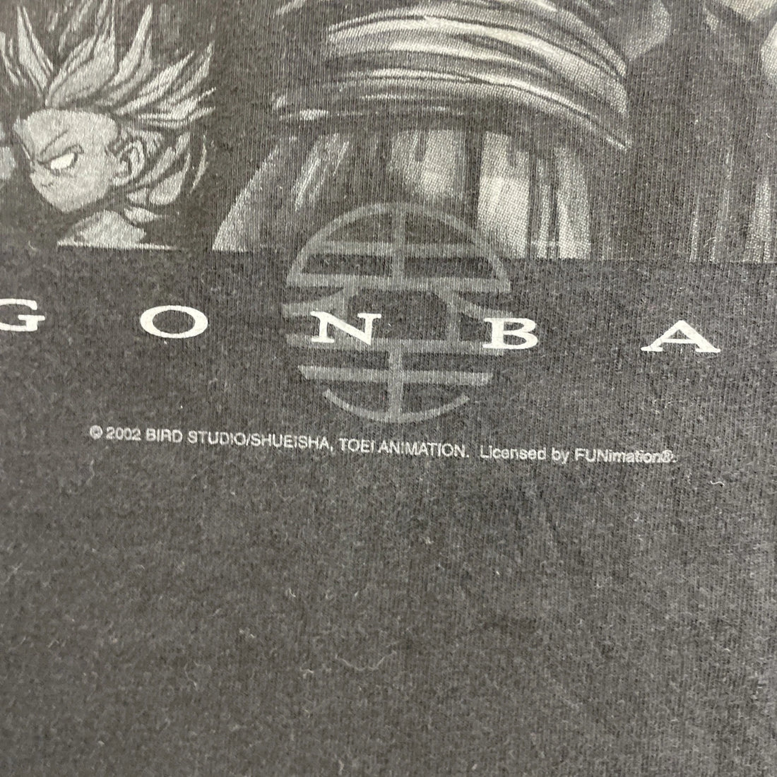 Vintage Dragon Ball Z Goku T-Shirt Size Medium Anime Manga DBZ 2002