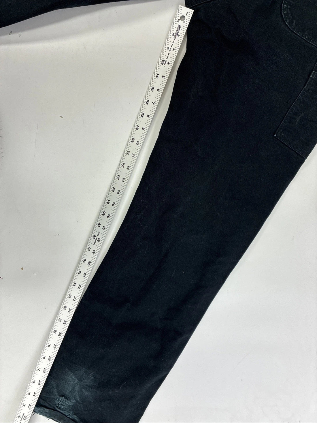 Carhartt Canvas Carpenter Double Knee Work Pants Size 33 X 32
