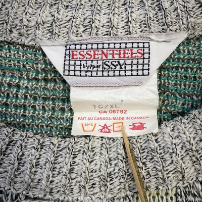 Vintage Essentiels Issy Crewneck Sweater Size XL Pattern