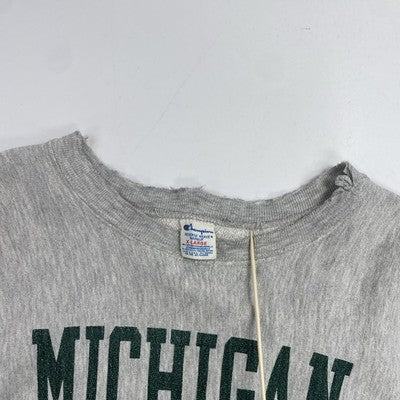 Vintage Michigan State Spartans Champion Reverse Weave Sweatshirt XL 80s NCAA