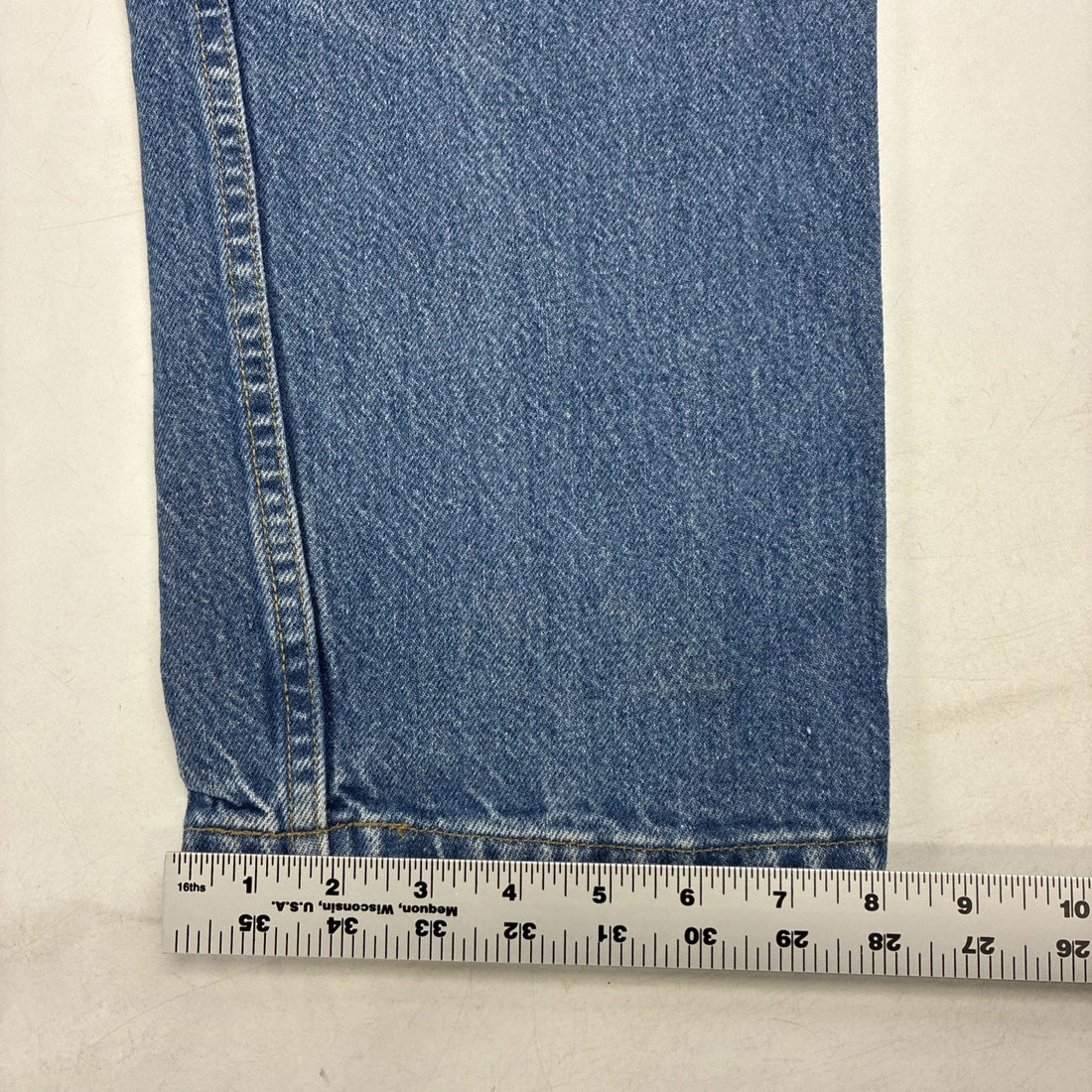 Carhartt Work Denim Jeans Pants Size 36 X 32 Blue